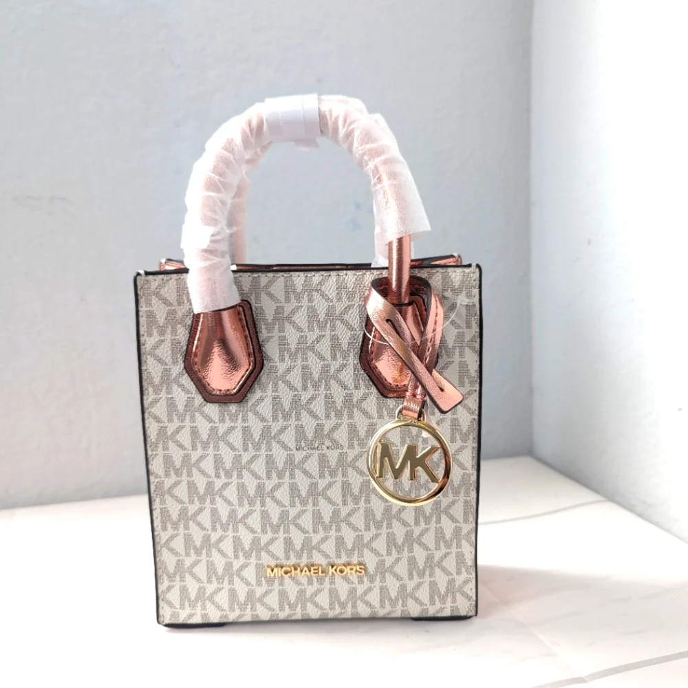 Michael Kors Mercer Extra-Small Signature Logo Crossbody Bag